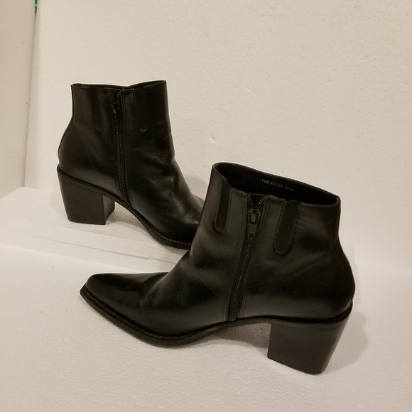 Hokus Pokus black ankle boots size 8.5 - Picture 11 of 16